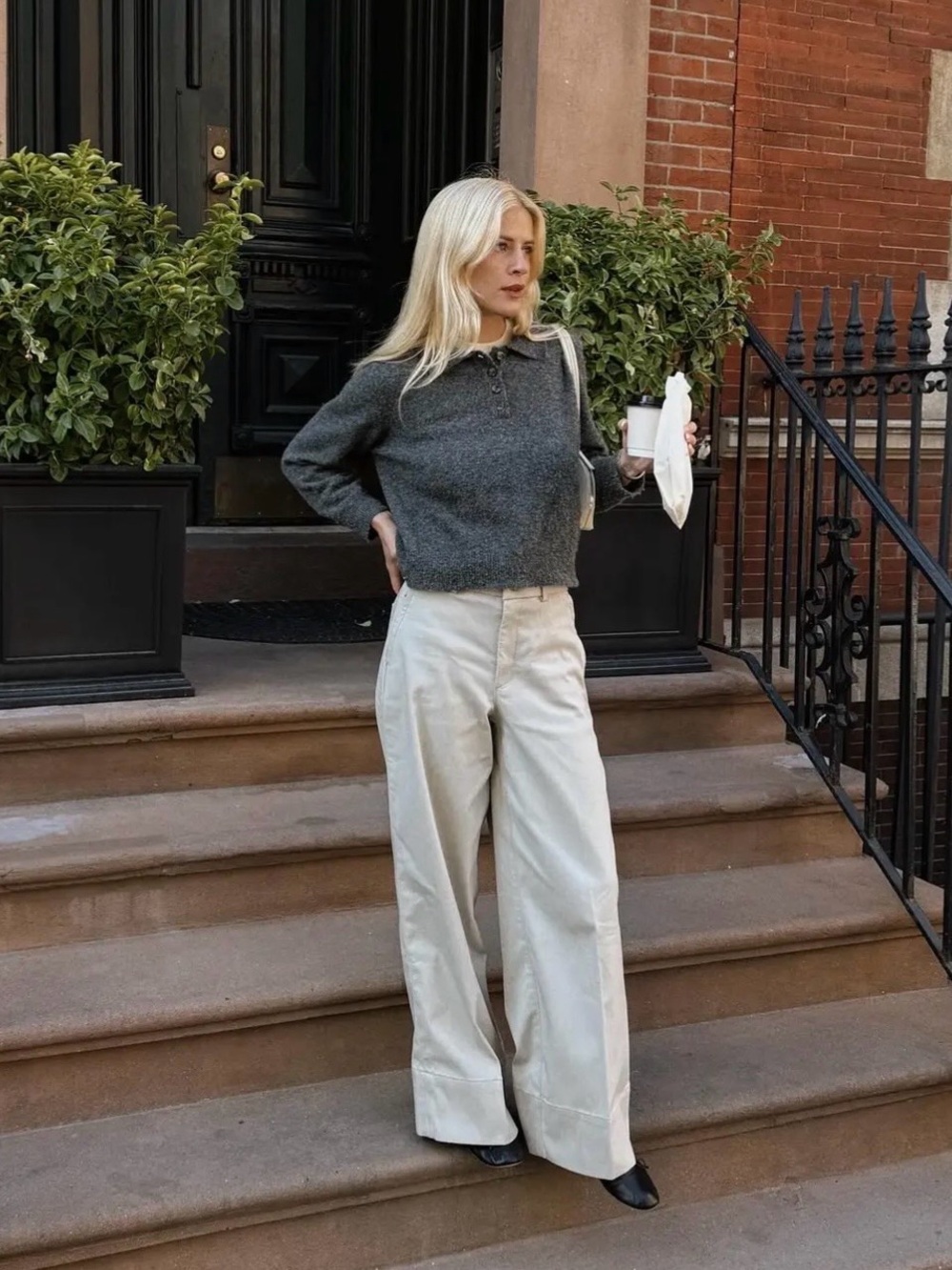 SPANX | SPANXsupersmooth™ Stretch Twill Wide Leg Pant ~ Small Petite